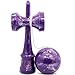 Full Purple & Silver Metallic Kendama With Extra String