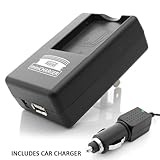 PRO SERIES AC & DC Replacement SONY Cyber-shot BC-CS3 Camera Charger for NP ....