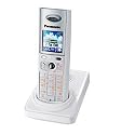 Panasonic KX-TGA820EXW Mobilteil (für KX-TG8200/8220/8222) inkl. Ladeschale weiß