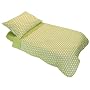 Tadpoles Toddler 3 Piece Sheet Set, Green