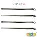 bbq factory Replacement Amana AM26LP,AM27LP,AM30LP-P,AM33LP-P; Surefire Models: SF278LP, SF308LP Grill Repair Kit Stainless Steel Burner, Heat Plate-4 pack