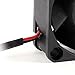 SODIAL(R) 40mm DC 5V 6.42CFM Chipset Cooling Fan Black for Computer CPU Cooler