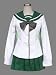 Japanese Anime High School of Dead Cosplay Costume - Fujimi Shobo High Female Uniform X-Large