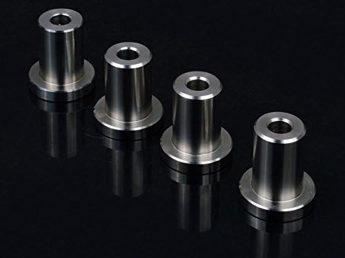 RESTORATION STANDARD IND01 Brushed Stainless Steel Contemporary Antique Western Wood Sliding Barn Screen Door Rail Hardware (Brushed Stainless Steel)