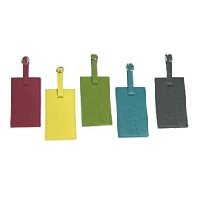 Eagle Creek Leather Luggage Tag