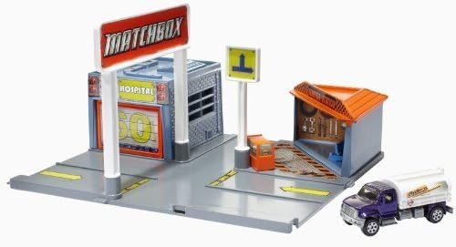 MATCHBOX ADVENTURE LINKS MEDICAL RESCUE UNIT SET by Mattel