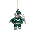 Philadelphia Eagles NFL Crystal Snowman Ornament (3)