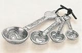 Kitchen & Housewares : Set of 4 Heart Measuring Spoons