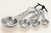 Set of 4 Heart Measuring Spoons