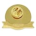 PinMart Salute Our Veterans Man and Woman Pin – Patriotic American Lapel or Hat Pin – Proud to be Retired Army, Navy, Air Force or Marine Corps – Gold Plated Enamel with Secure Clutch Back – 1 Piece