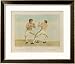 Mendoza vs. Humphry Framed Art Poster Print by C.r. Ryley, 33x27