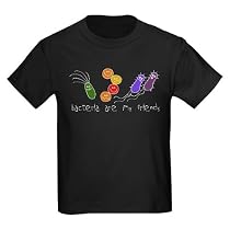Bacteria are My Friends Kids Dark T-Shirt