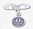 Solid Sterling Silver Dangle Zodiac Ring - Libra