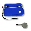 Sleek (Blue) Neoprene Padded Case for Garmin n&uuml;vi 255W / n&uuml;vi 265WT / n&uuml;vi 260W and More GPS Navigator Units with 4.3" Screen ***Includes Blower Brush***