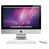 Apple iMac MC508D/A 54.6 cm (21.5 Zoll) Desktop-PC (Intel Core i3 3GHz, 4GB RAM, 500GB HDD, ATI HD 4670, DVD, Mac OS)von "Apple"