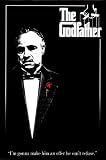 Godfather (Red Rose) Movie Poster Print - 24" X 36"