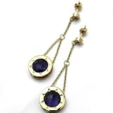 brosway ブロスウェイ CENTURY new Earring ピアス in pink gold and green crystal CE23の画像