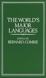 The World's Major Languages