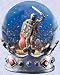 medieval snow globe gothic knight returns from battle