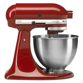 KitchenAid KSM95ER Ultra Power Stand Mixer, Empire Red