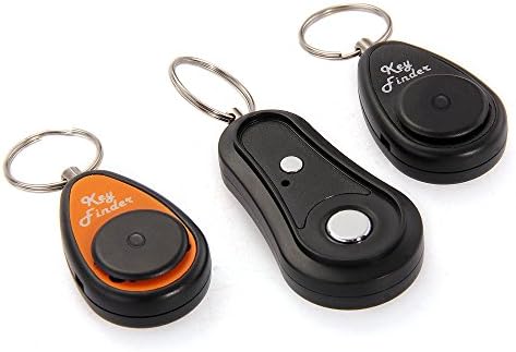 Alarm Remote Wireless RF 2 Receivers Key Finder Keychain Keyfinder Item Locator Search Find Lost Keys