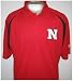 Russell Athletic University of Nebraska Big & Tall Dri-Power Short Sleeve Coaches Polo