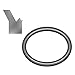 Rod Wiper, DT, 1 1/8ID, 1.125 Rod, PK5