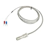 uxcell　熱電対　Kタイプ　2スペード端子　0-400 摂氏度　サーモスタット　産業研究所使用