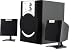 Easy Touch Speakers 2.1 1300W Black-Silver