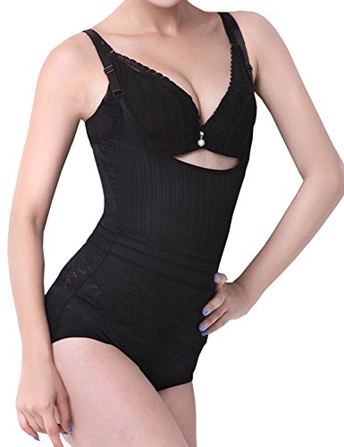Vikoros Women's Bodyshaper Corset Body Briefer Bodysuit Slimming Shapewear