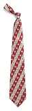 Nebraska Cornhuskers Pattern 1 100% Silk Neck Tie - NCAA College Athletics