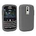 NEW OEM Blackberry Bold 9000 Grey Silicon Skin Case