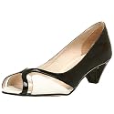 ALL BLACK Women's 70012 Block Heel,Black,40 EU (US Women's 10 M)