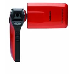 Medion Life S47020 Unterwasser Camcorder (7,6 cm (3 Zoll) Display, 5 Megapixel, 4-fach Digital Zoom) orange