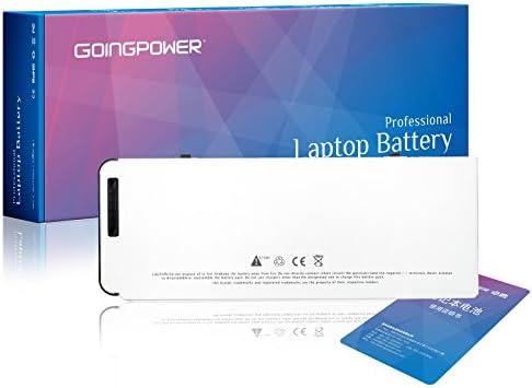 GoingPower Battery for Apple MacBook 13" A1278 A1280 MB466*/A MB466CH/A MB466J/A MB466LL/A MB466X/A MB467*/A MB467CH/A MB467J/A MB467LL/A MB467X/A MB771 MB771*/A MB771J/A MB771LL/A - 18 Months Warranty [li-polymer 10.8v 42Wh]