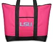 LSU Tigers Pink Tote Bag LSU - For Travel or Beach Best Unique Gift Ideas for Her, Women, or Ladies
