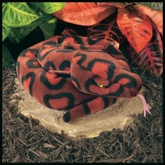 Plush Rainbow Boa Snake 70