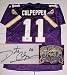 Daunte Culpepper Minnesota Vikings NFL Authentic Throwback Autographed Jaspor & Murphy Jersey