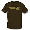 Buy Cricket Tshirts - I Never Play Cricket (Oscar Wilde) t-shirt - Girls Slimfit, Color Dark Chocolate
