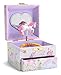 JewelKeeper Musical Jewelry Box with Spinning Unicorn, Glitter Rainbow and Stars Design, The Unicorn Tune