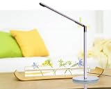 New Simple LED Desk Lamp 24 Led Toughened Glass Base