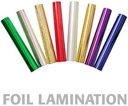 Purple Metallic 8" x 100' Laminating Foil - 1 Roll [Electronics] [Electronics]