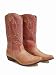 Coconuts By Matisse Gaucho Boots In Tan/Red