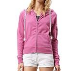 Roxy Women’s “Deer Creek” Zip Up Hoodie Pink 474667-MAG