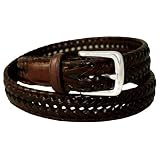 DockersMen'sDockers30MmVWeaveBraidBelt,Tan,42