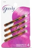 Goody Classics Stay Tight Barrette Mock Tort, 2 Inches (Pack of 4)