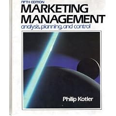 Marketing Management: Analysis, Planning and Control