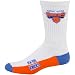 New York Knicks White Tri-Color Team Logo Tall Socks