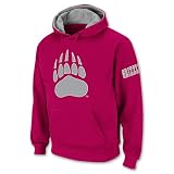 COLOSSEUM Montana Grizzlies Icon Fleece NCAA Men's Hooded Sweatshirt, Maroon