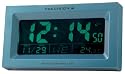 Precision MSF Radio Controlled Alarm Clock, with Calendar, Blue Case